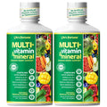 Life's Fortune Liquid Multivitamin – High Absorption Daily Vitamins for Adults & Teens | Tropical Flavor | Sugar Free | Pack of 2 (32 oz)