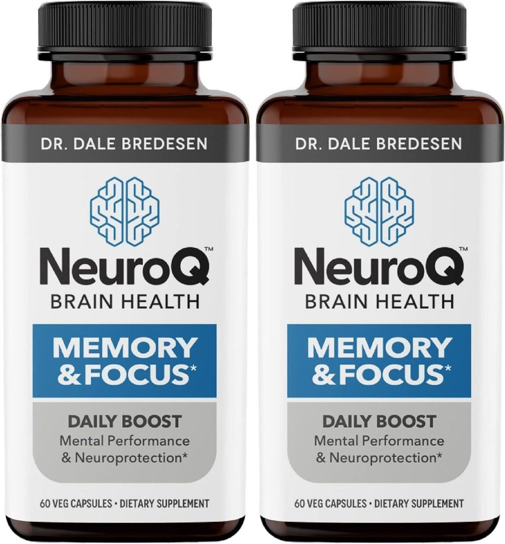 LifeSeasons NeuroQ Memory & Focus – 2-Pack Brain Support (120 capsules)