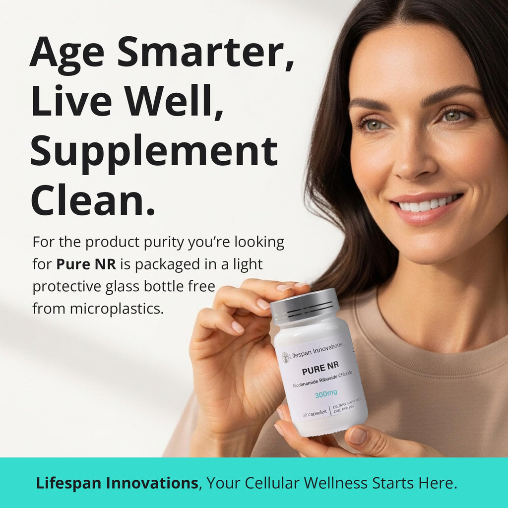 Pure NR 300mg by Lifespan Innovations – NAD⁺ Support & Healthy Aging