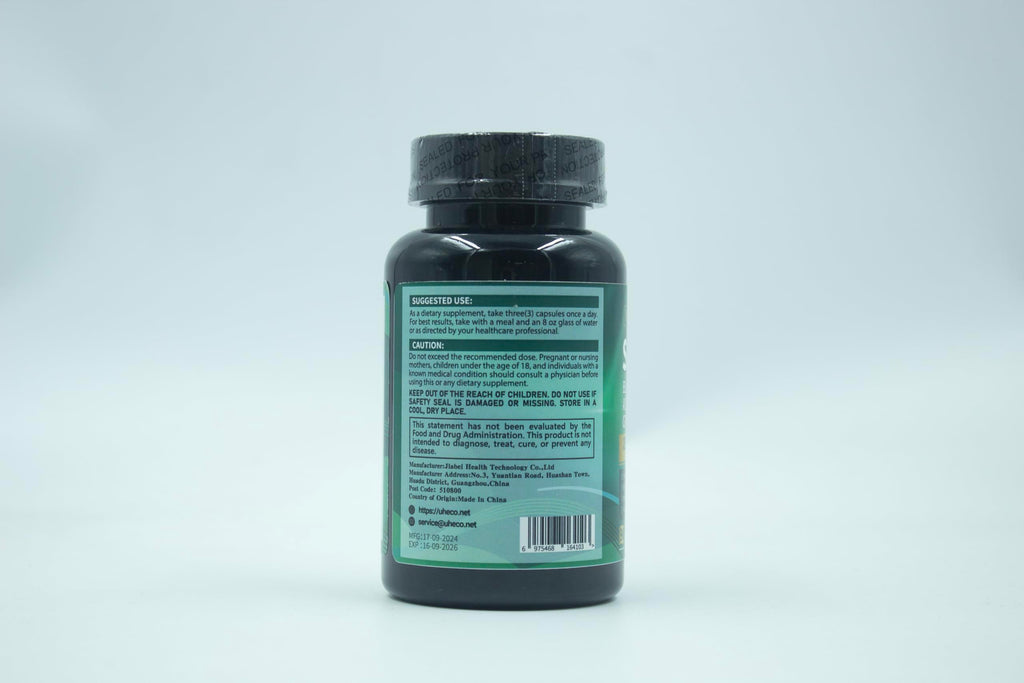 Irish Sea Moss 21-in-1 Capsules with Ashwagandha & Turmeric – 90 Count