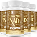 LIGUSTERI 1500 mg Liposomal NAD+ with TMG | NAD+ Supplement for 98%+ Absorption, Energy, Longevity & Aging Defense - 240 Softgels