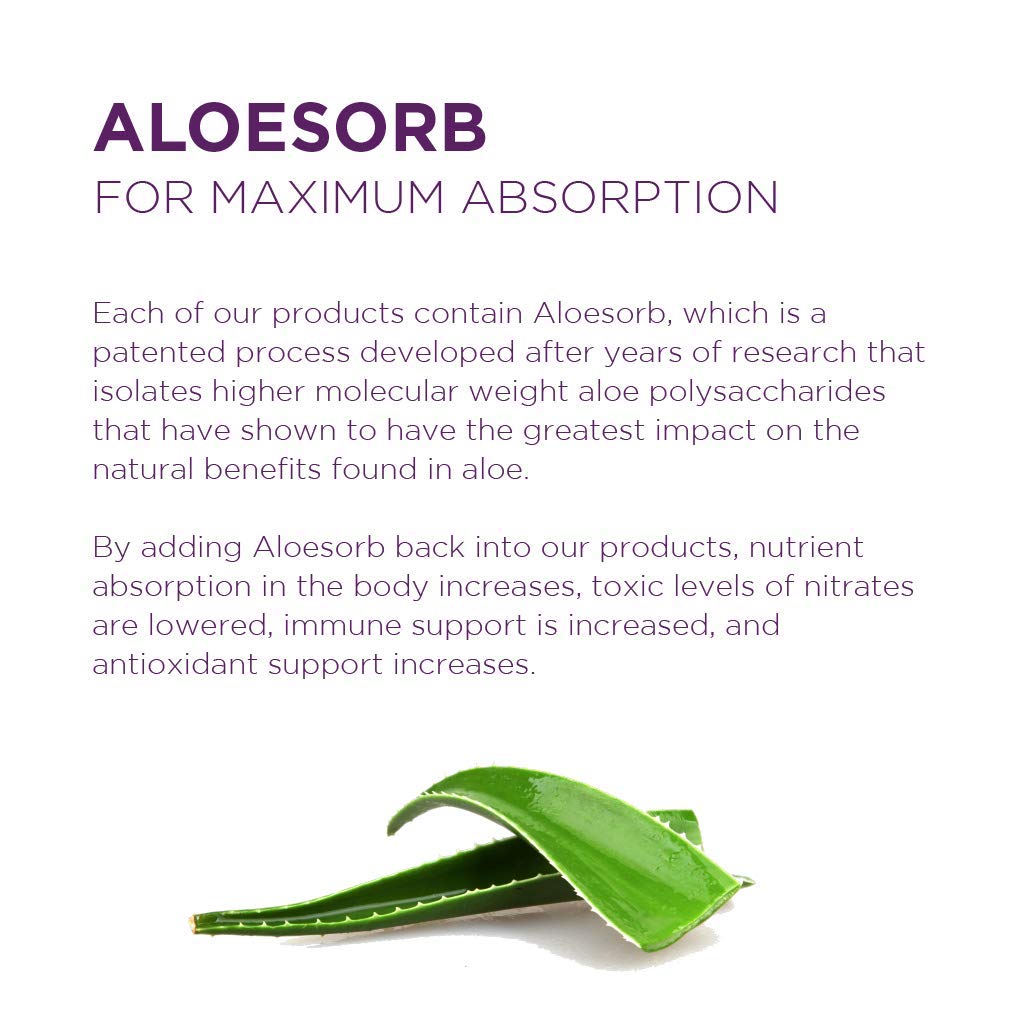 Lily of the Desert Aloe Vera Juice – Organic Preservative-Free Inner Fillet (128 oz)