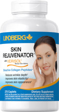 Lindberg Skin Rejuvenator with Verisol | 270 Tablets | Collagen Peptides for Hair, Skin & Nails