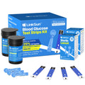 LinkSun 100 Test Strips + 100 Lancets Kit for G-425/G-427B Glucose Meters