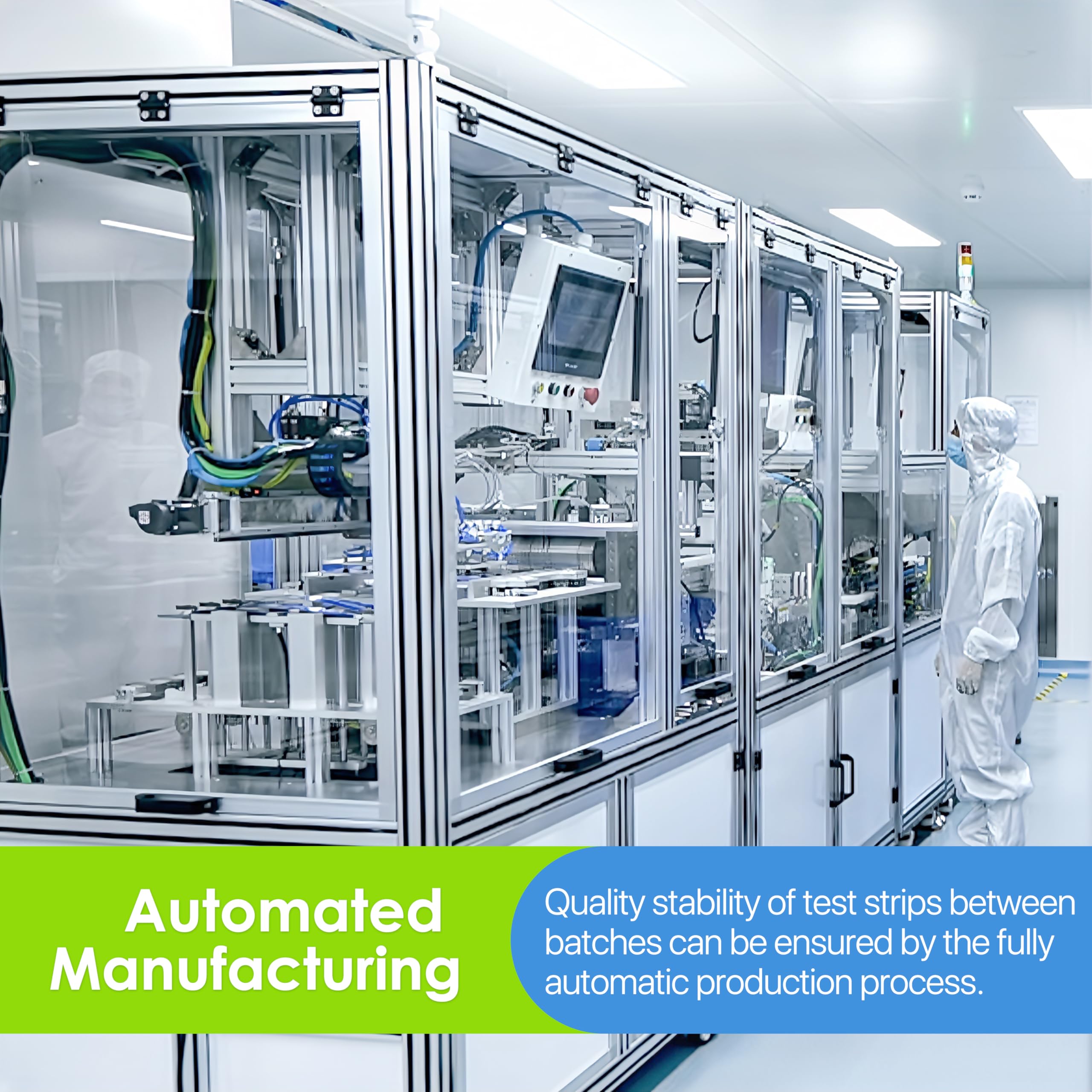 LinkSun 100-Count Diabetic Blood Test Strips for G-425/G-427B – 0.7µL, 5s