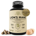 Lions Mane + Turkey Tail Capsules – 1200 Mg Lion's Mane, Non-GMO, 120 Caps | Nootropic Brain Support