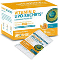 Lipo-Sachets Liposomal Vitamin D3 – 1000IU per Serving, Immune Support, High Absorption, GMO Free, 30 Packets