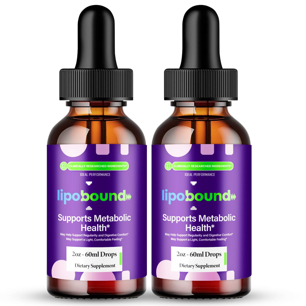 Lipobound Drops - Official Lipobound Droppers | Maximum Strength Keto Liquid (2 Pack)