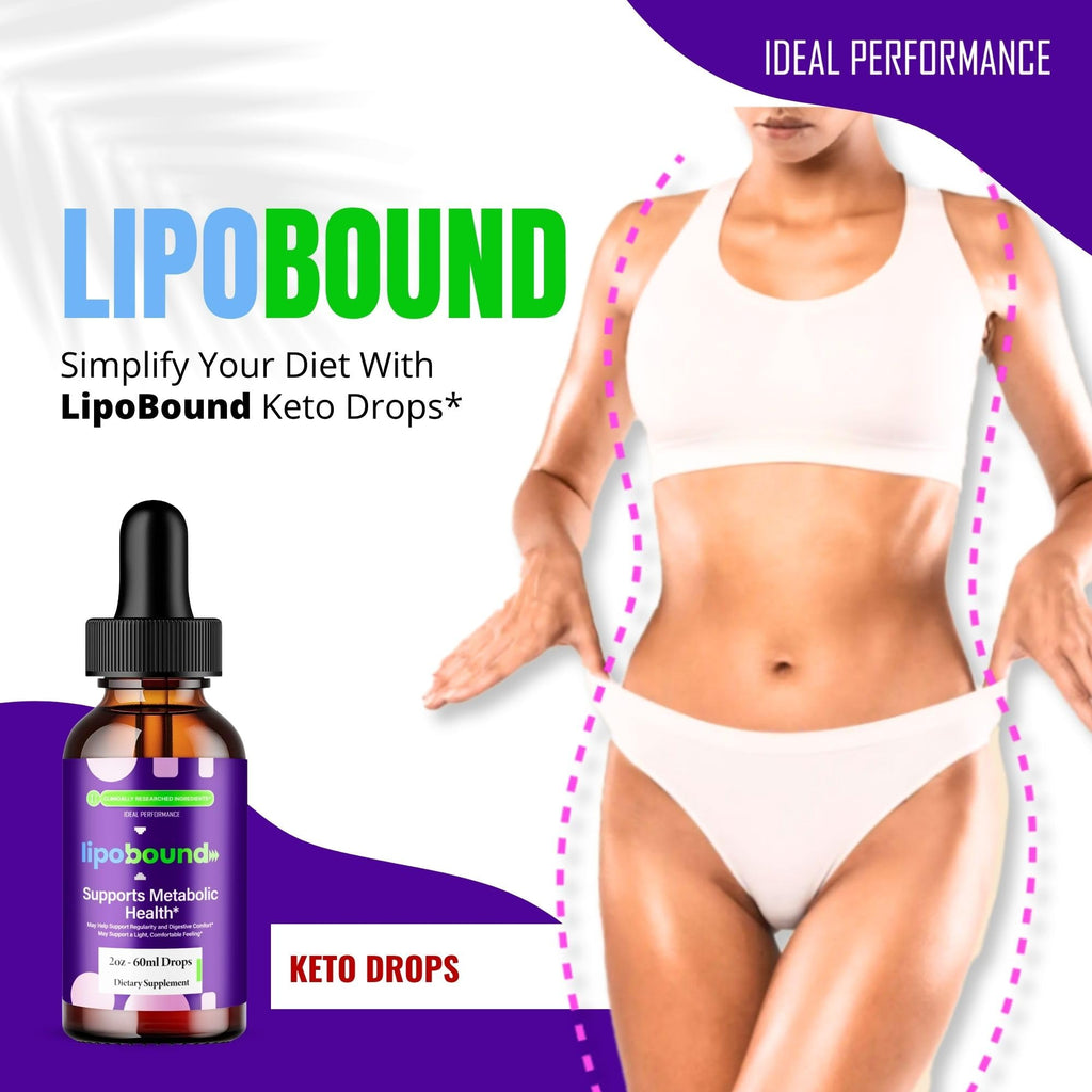Lipobound Drops - Official Lipobound Droppers | Maximum Strength Keto Liquid (2 Pack)