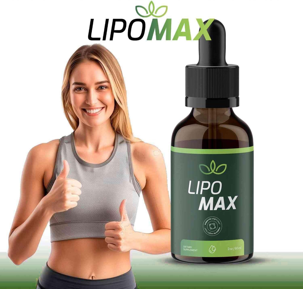 Lipo Max Drops | Premium Liquid Drops for Natural Support - 1 Month Supply