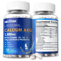 Nextdia Liposomal Calcium AKG 1500mg with D3 & K2 – 2 Pack, 240 Softgels