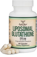 Liposomal Glutathione 500mg – 60 Vegan Capsules | Double Wood