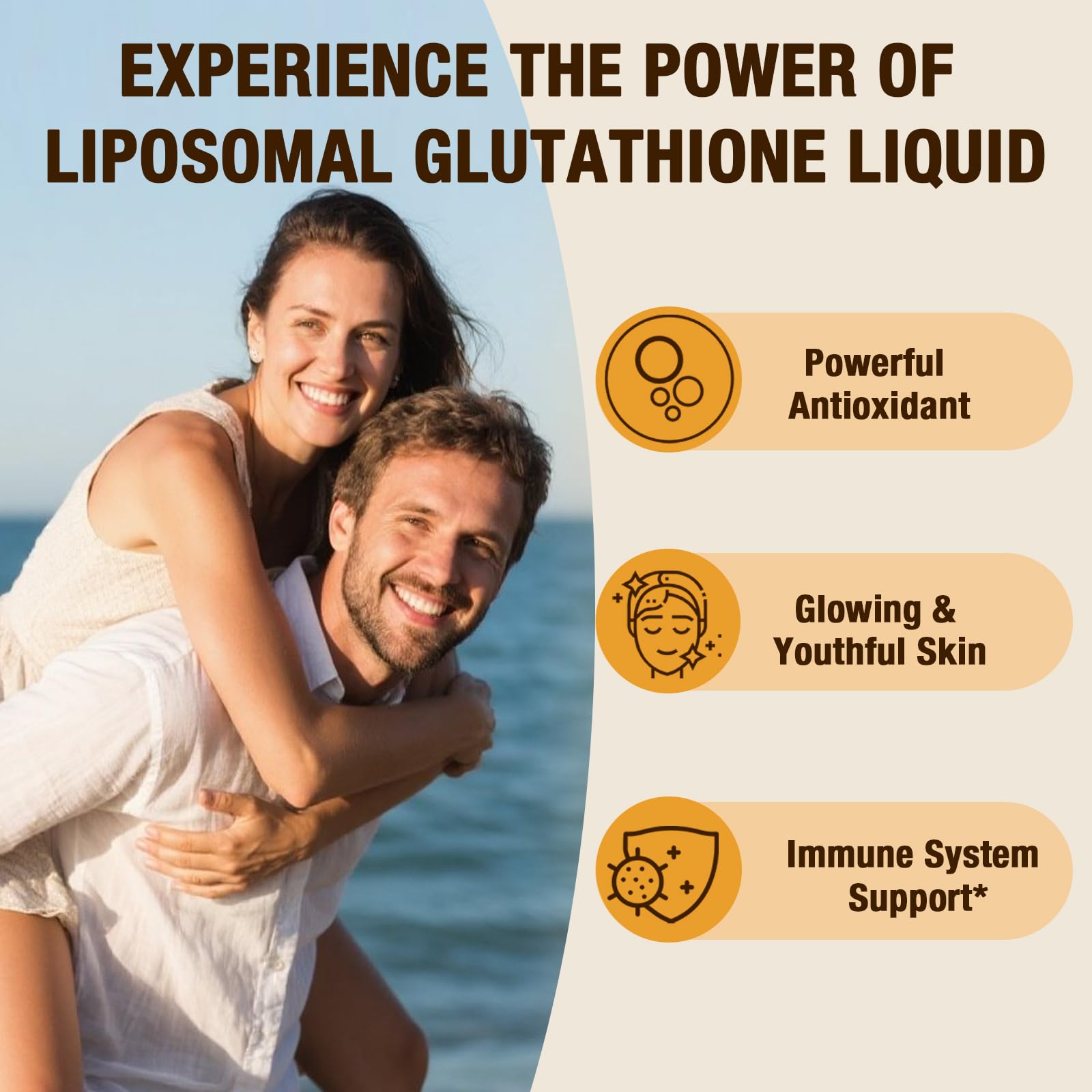 Jagielolia Liposomal Glutathione Liquid 2000MG – Antioxidant Detox & Energy Support