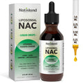 Liposomal NAC Drops - N-Acetyl Cysteine 600 mg (2 oz) with Milk Thistle & Quercetin