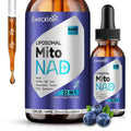 Liposomal NAD+ Drops - NAD+ NR NMNH Supplement for Mitochondrial Health - 60ml