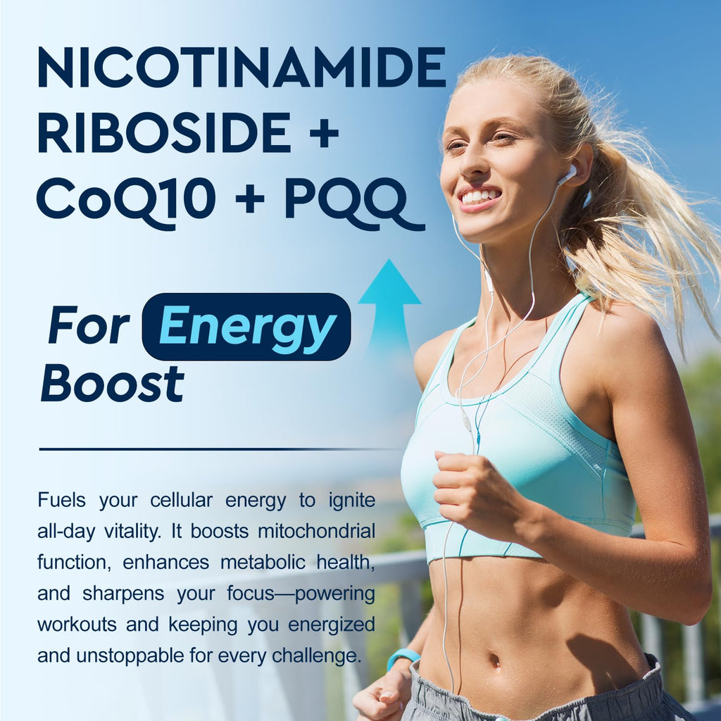Liposomal NAD+ Liquid – NR, PQQ, Resveratrol, CoQ10 (Strawberry) 2 oz