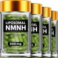 Resurrected Health Liposomal NMNH (300mg) – NAD+ Booster for Energy, Focus - 60 Capsules (4 Packs)