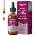Liposomal Red Yeast Rice + CoQ10 Liquid Drops 1200mg – Heart Health