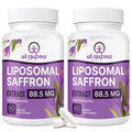 Liposomal Saffron 88.5 mg | 120 Vegan Capsules | Mood, Focus & Energy