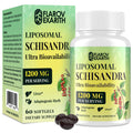 Liposomal Schisandra Berry Extract 1200mg – Stress & Adrenal Support | Vegan Softgels