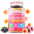 Liposomal Vitamin C 1000mg + D3 5000IU + Zinc Gummies – Immune Support, Beauty & Energy
