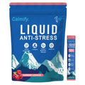 Liquid Anti-Stress Cortisol | Sugar Free Magnesium Drink with L-Theanine & Ashwagandha | 20 Packets