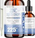 Liquid Zinc Drops for Kids, Men & Women | Organic Ionic Zinc Sulfate | Immunity, Mood & Brain Support | 30 Day Supply | 2 oz