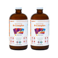 LIQUIDHEALTH Mega Energy B-Complex – Liquid Vitamin for Energy, Immune Support & Heart Health | Made in USA | Vegan
