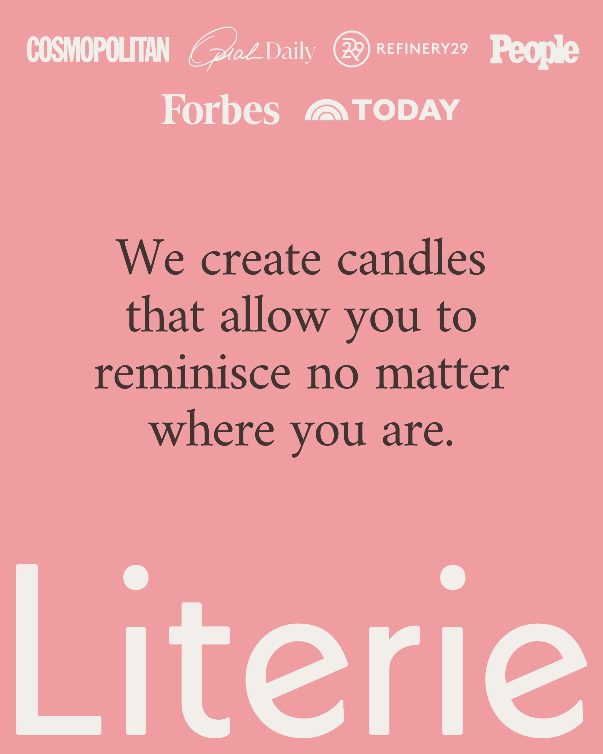 Literie Emily in Paris Inspired Candle: Berets & Bouquets — Poppies & Rose, 9oz, 50-Hour Burn