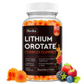 Lithium Orotate Gummies 5mg with Vitamin B, Magnesium & Selenium – Mood Support & Brain Health (60 Gummies) | Vegan, Non-GMO, Gluten-Free