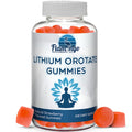Lithium Orotate Gummies 5mg per Serving - Plant-Based, Third-Party Tested, Strawberry Flavor, 60 Count