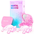 Litlcutie Mouth Guard for Teeth Grinding at Night – 4 Pack with 2 Mirror Cases