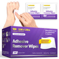 Livaclean Health 100 CT Adhesive Remover Wipes – Strong Skin Adhesive Removal for Bandages, Tapes & Ostomy
