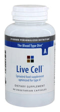 D'Adamo Personalized Nutrition - Live Cell A 90 vcaps | Sprouted Nutrition for Type A