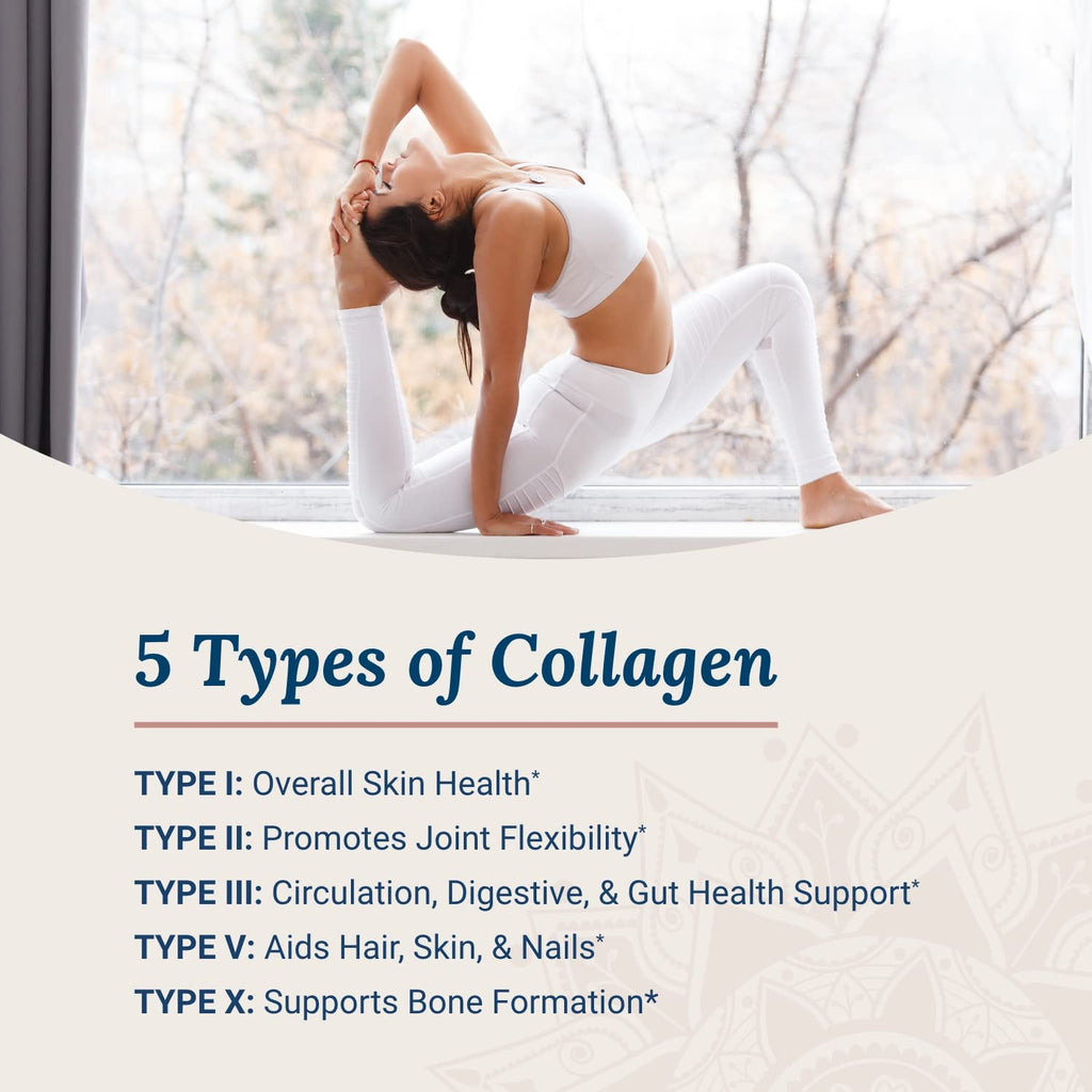 Live Conscious Beyond Collagen – Multi Collagen Capsules I–X with Biotin & Vitamin C (90 Capsules)