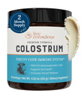 Live Conscious Colostrum Powder – Grass-Fed Bovine Colostrum + Lactoferrin