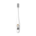 LiveOrals Kids Edu Toothbrush White - QR Song, Dual Microfine Bristles
