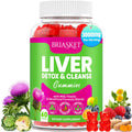 Liver Cleanse Detox Gummies – 2000mg Milk Thistle, 60 Gummies, 23-in-1