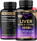 Milk Thistle Liver Cleanse Detox & Repair – 80% Silymarin, Made in USA | 120 Caps