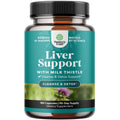 Natures Craft Liver Cleanse Detox & Repair 180 Capsules | Herbal Liver Support with Milk Thistle