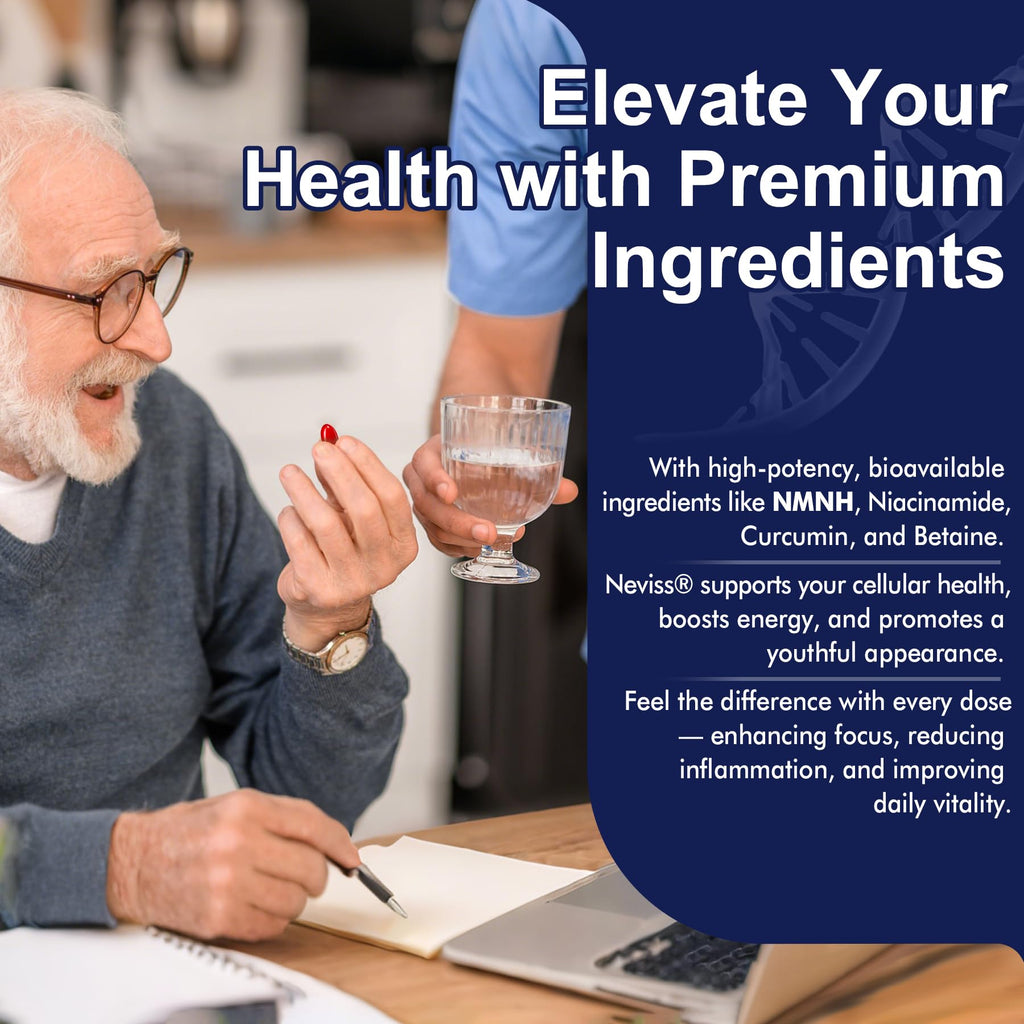 NMNH Liposomal 500mg NAD+ – Next-Gen NMN/NAD+ Supplement for Cellular Energy & Healthy Aging