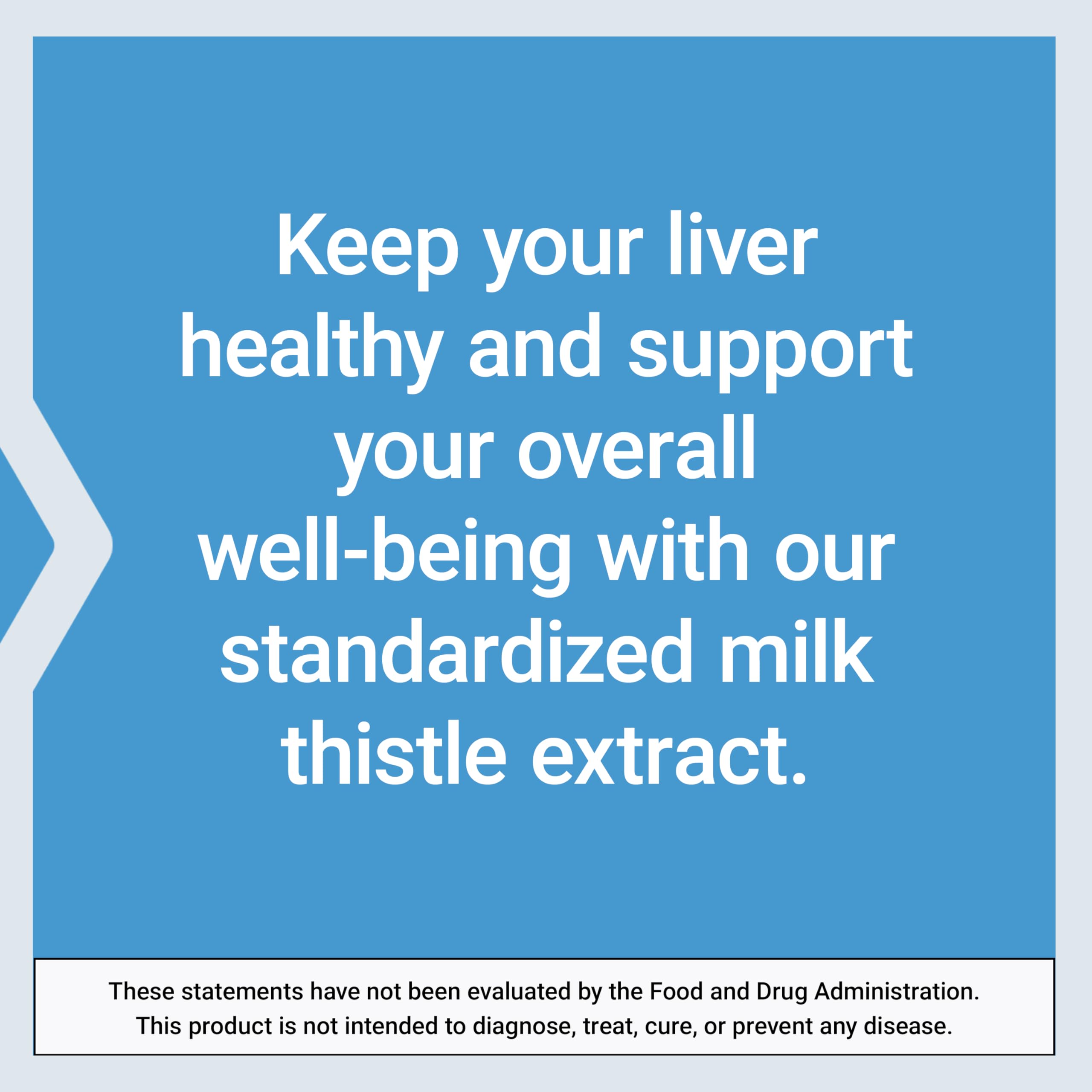 Life Extension Milk Thistle – Full-Spectrum Silymarin for Liver Health | Non-GMO, Gluten-Free, 60 Vegetarian Capsules