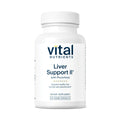 Vital Nutrients Liver Support II – Vegan Herbal Capsule Blend with Picrorhiza, Milk Thistle & Curcumin | Gluten-Free 60 Capsules