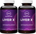 MRM Liver X® | Daily Liver Support with BIOSORB™ Milk Thistle Complex (5x Absorption) | 30 Servings (Pack of 2)