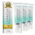 LIVFRESH Toothpaste Gel Wintergreen 3 Pack – Clinically Proven