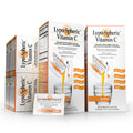 LivOn Laboratories Lypo–Spheric Vitamin C – 6 Cartons (180 Packets) – 1,000 mg Vitamin C & 1,000 mg Essential Phospholipids Per Packet – Liposome Encapsulated for Improved Absorption – 100% Non–GMO