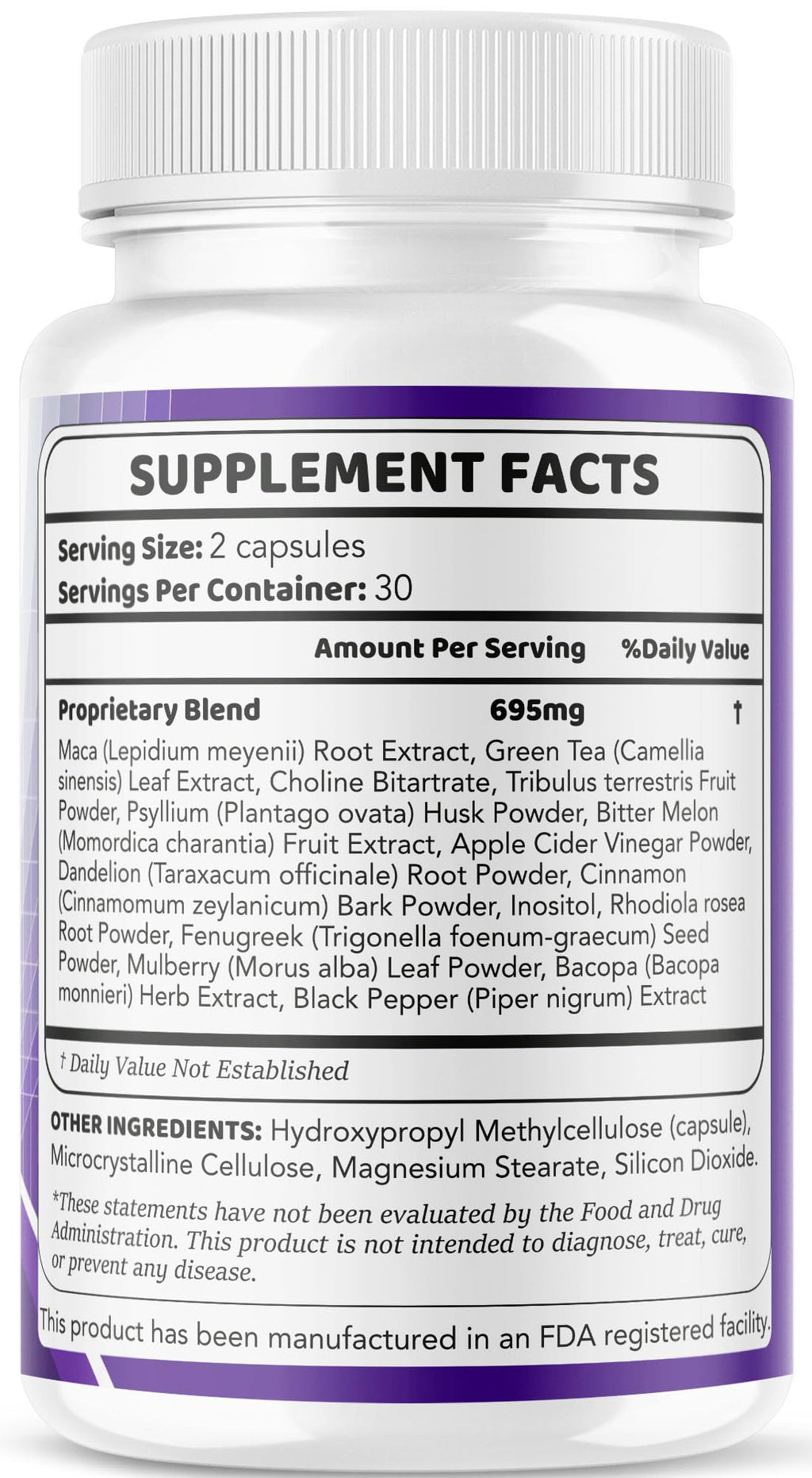 LIVORKA Neurocept Brain Supplement Capsules (5 Pack) — Focus, Memory & Clarity, 300 Capsules