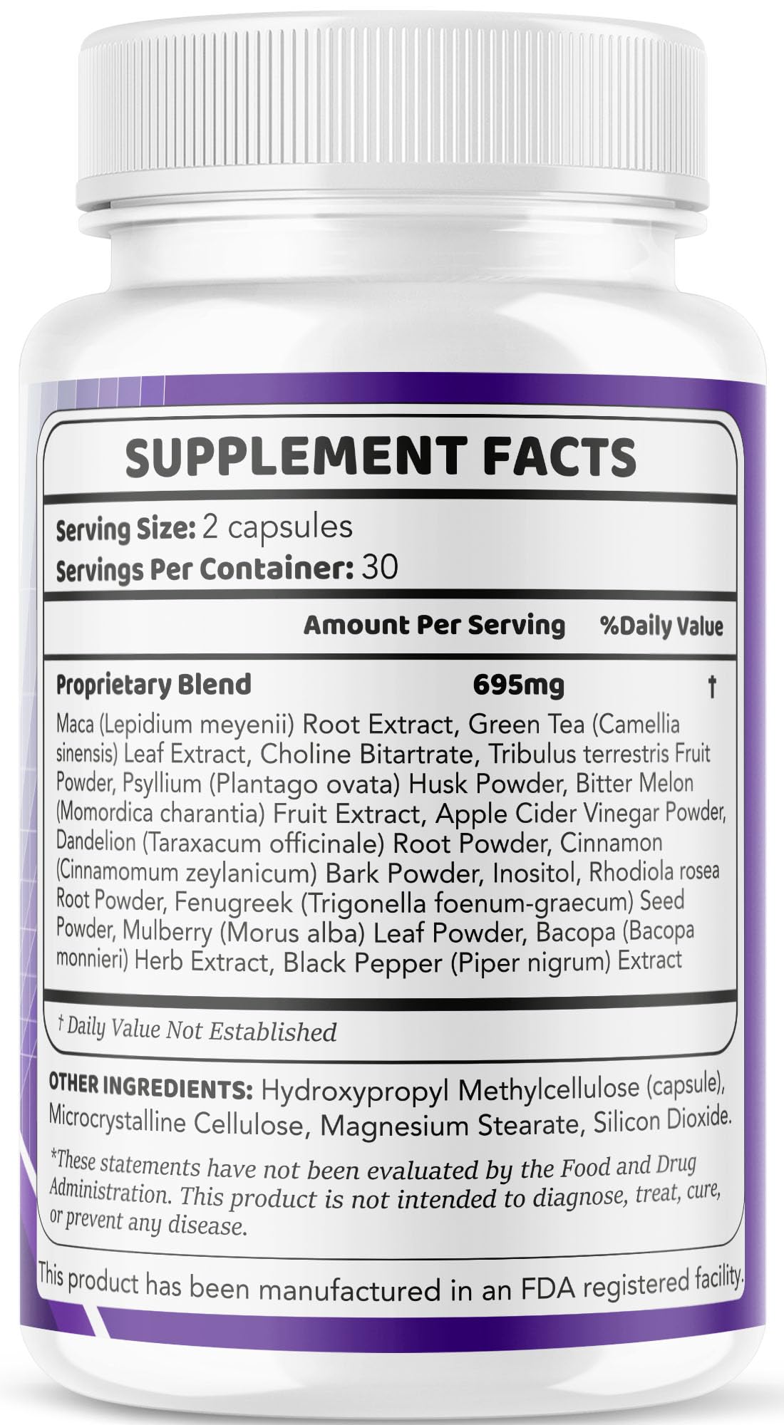 LIVORKA Neurocept Brain Supplement Capsules (5 Pack) — Focus, Memory & Clarity, 300 Capsules