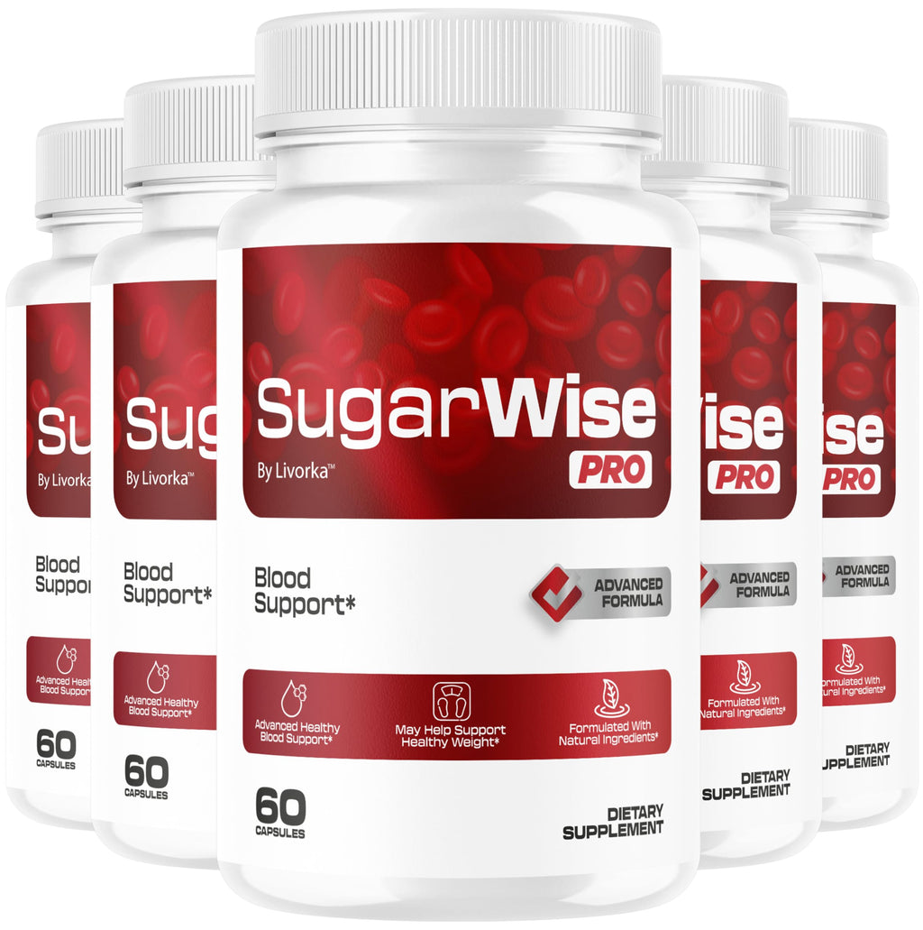 LIVORKA SugarWise Pro Capsules – All-Natural Premium Formula, 300 Capsules (5 Pack)