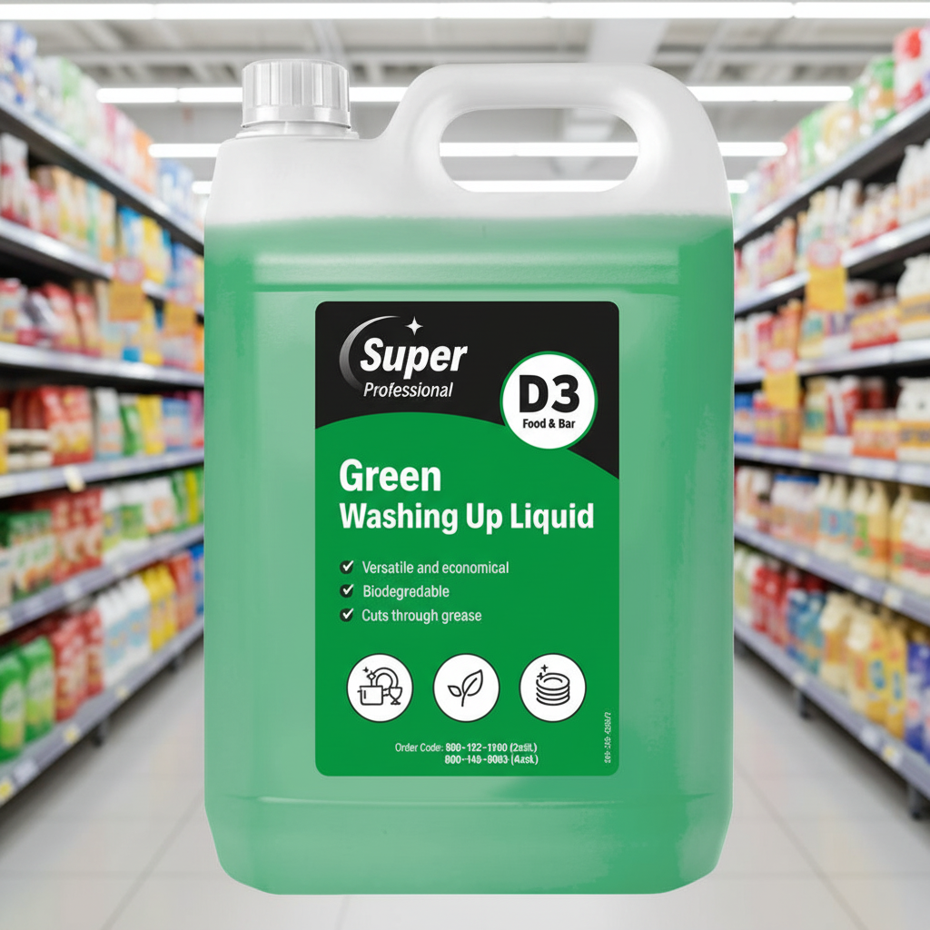 Super Professional Green Washing Up Liquid